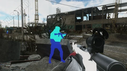 Escape from Tarkov Arena aimbot and player ESP preview
